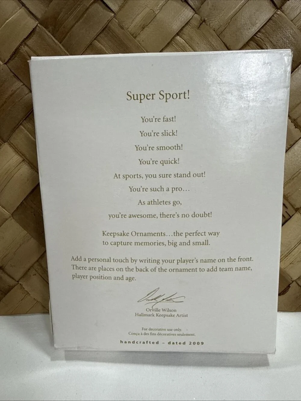 New 2009 Hallmark Keepsake 